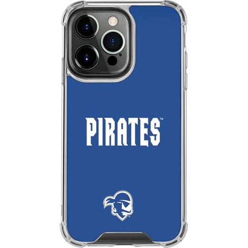 Seton Hall University Pirates Net iPhone 15 Pro Clear Case